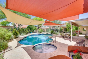 Sunny Phoenix Casita with Pool and Patio Access